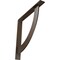 Ekena Millwork Bulwark Steel Bracket, Hammered Brown 2"W x 16"D x 16"H BKTM02X16X16BUHBR - alternate 1